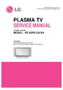 LG RT-42PX12X, RT-42PX12XH (CHASSIS:RF-043B) Service Manual
