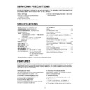 LG V-C3343ND Service Manual