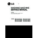 LG WD-10155NUP Service Manual