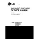 LG WD-10160FU, WD-10161F, WD-10162FU, WD-10165F, WD-10165FU Service Manual