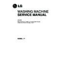 LG WD-1291LD, WD-10600SDS Service Manual