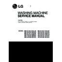 LG WD-80150T, WD-80155TUP Service Manual