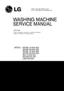 LG WD-80160S Service Manual