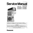 Panasonic CS-E10JD3EA, U-E10HBEA, CS-E15JD3EA, CU-E15HBEA, CS-E18JD3EA, CU-E18HBEA Service Manual