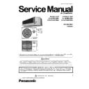 Panasonic CS-E9PD3EA, CS-E12PD3EA, CU-E9PD3EA, CU-E12PD3EA Service Manual