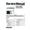 Panasonic CS-PC9CKH, CU-PC9CKH, CS-SC9CKH, CU-PC9CKH, CS-PC12CKH, CU-PC12CKH, CS-SC12CKH, CU-PC12CKH Service Manual