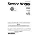 Panasonic CU-2E15PBD, CU-2E18PBD Service Manual