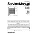 Panasonic CU-4E27PBD, CU-5E34PBD Service Manual