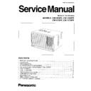 Panasonic CW-903FR, CW-1203FR, CW-973FR, CW-1273FR Service Manual