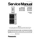 Panasonic WH-SDC09F3E8, WH-SDC12F9E8, WH-SDC14F9E8, WH-SDC16F9E8, WH-UD09FE8, WH-UD12FE8, WH-UD14FE8, WH-UD16FE8 Service Manual