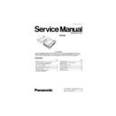 Panasonic CR14C Service Manual