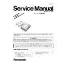 Panasonic CR14D Simplified Service Manual