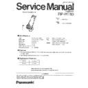 rp-ht60pp service manual