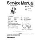 rp-ht850pp service manual