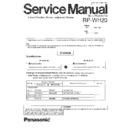 rp-wh20p service manual