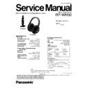 rp-wh30e service manual