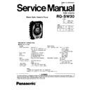 rq-sw30p service manual