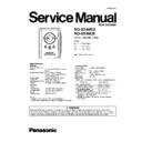 Panasonic RQ-SX46EG, RQ-SX46EB Service Manual
