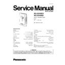 Panasonic RQ-SX59EG, RQ-SX59EB Service Manual