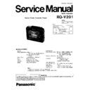 rq-v201gc, rq-v201gn service manual