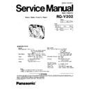 rq-v202p, rq-v202pc service manual