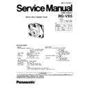 rq-v85p, rq-v85pc service manual