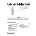 Panasonic RR-US300EE, RR-US300GK Service Manual