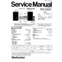 rs-ca01e service manual