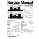 rs-ch770e service manual