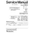 Panasonic RS-EH600E Service Manual