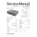 rs-tr979 service manual