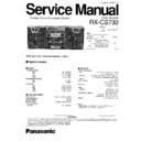 rx-cs730gu, rx-cs730gs service manual