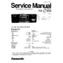 rx-ct850 service manual