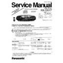 Panasonic RX-DS17GN Service Manual / Changes