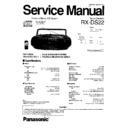 Panasonic RX-DS22P, RX-DS22PC Service Manual