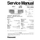 Panasonic RX-DS5 Service Manual