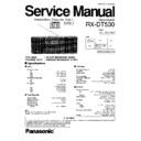 rx-dt530gc service manual