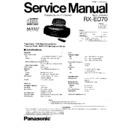 Panasonic RX-ED70GC Service Manual