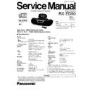 rx-ed90pp service manual