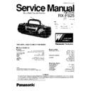 rx-fs25gc, rx-fs25gu service manual