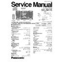 Panasonic SA-AK15GC, SA-AK15GN Service Manual