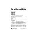 Panasonic SA-AK270PL, SA-AK270GCP, SA-AK270EB, SA-AK270EG, SA-AK270PR, SA-AK270GN Service Manual / Parts change notice