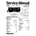Panasonic SA-AK40GC, SA-AK40GCS, SA-AK40GN Service Manual