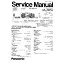 Panasonic SA-AK55 (serv.man2) Service Manual