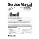 Panasonic SA-AKX200E, SA-AKX200GN, SA-AKX200PR Service Manual Simplified