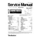 Panasonic SA-AX7 Service Manual