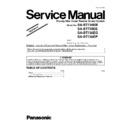 Panasonic SA-BT735EB, SA-BT735EE, SA-BT735EG, SA-BT735EP, SC-BT735EE (serv.man2) Service Manual / Supplement