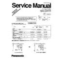 Panasonic SA-CH11 Service Manual / Supplement