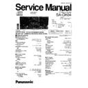 Panasonic SA-CH34GC Service Manual