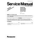 Panasonic SA-DP1E, SA-DP1EB, SA-DP1EG, SA-DP1EE (serv.man2) Service Manual / Supplement
